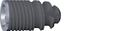 tioLogic® TWINFIT Implantat, ø 3.7 mm, L 7.0 mm