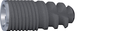 tioLogic® TWINFIT Implantat, ø 3.7 mm, L 9.0 mm