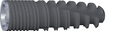 tioLogic® TWINFIT Implantat, ø 3.7 mm, L 13.0 mm