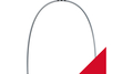 dentaflex® Idealbogen, OK, 8-fach geflochten, vierkant 0,41 mm x 0,41 mm / 16 x 16