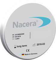 Nacera® Pearl white, 12 mm