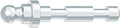 
Ball abutment laboratory implant
