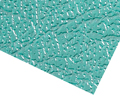 Plattenwachs, Standard, grün, grob genarbt, 0,4 mm
