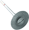 Diasint diamond disc, rigid, thickness 0.40 mm, ø 22 mm, grain size 180 µm