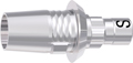 tioLogic® ST CAD/CAM titanium base S, CEREC, Sirona, GH 0.5 mm, incl. AnoTite screw