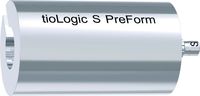 tioLogic® ST CAD/CAM titanium block S, PreForm, incl. AnoTite screw