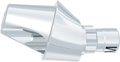 tioLogic® ST AngleFix abutment M, GH 2.5 mm, 18°, incl. AnoTite screw