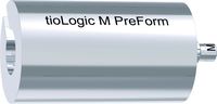 tioLogic® ST CAD/CAM titanium block M, PreForm, incl. AnoTite screw