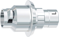 tioLogic® ST CAD/CAM titanium base L, GH 0.5 mm, incl. AnoTite screw