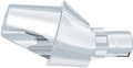 tioLogic® ST AngleFix abutment L, GH 2.5 mm, 18°, incl. AnoTite screw