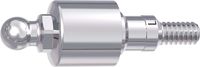 tioLogic® ST pilier à tête sphérique L, GH 4.5 mm, ø 2.25 mm
