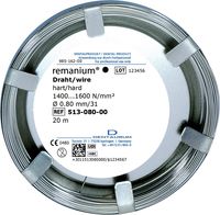 remanium® Laborrolle, rund 0,80 mm / 31, hart