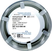 remanium® Laborrolle, rund 0,90 mm / 36, hart