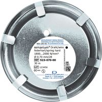 remanium® Laborrolle, rund 0,70 mm / 28, federhart