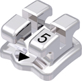 discovery®, Metallbracket, Zahn 35, 0° Torque, 0° Angulation, Standard Edgewise 18
