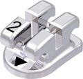 discovery®, Metallbracket, Zahn 42, 0° Torque, 0° Angulation, Standard Edgewise 18