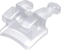 discovery® pearl, bracket en céramique avec crochet, dent 14, torque -7°, angulation 0°, Roth 18