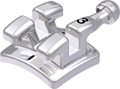 discovery® smart, Metallbracket mit Häkchen, Zahn 23, 0° Torque, +8° Angulation, McLaughlin-Bennett-Trevisi** 18
