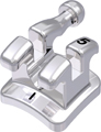 discovery® smart, Metallbracket mit Häkchen, Zahn 25, -7° Torque, 0° Angulation, McLaughlin-Bennett-Trevisi** 18