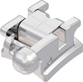 discovery® sl 2.0, self-ligating metal bracket with hook, tooth 33, 0° torque, +3° angulation, McLaughlin-Bennett-Trevisi** 22