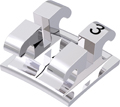 equilibrium® 2, Metallbracket, Zahn 23, 0° Torque, 0° Angulation, Standard Edgewise 22