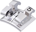 equilibrium® 2, metal bracket, tooth 25, 0° torque, 0° angulation, Standard Edgewise 22