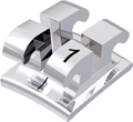 equilibrium® 2, metal bracket, tooth 31, 0° torque, 0° angulation, Standard Edgewise 22