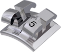 equilibrium® ti, Titanbracket, Zahn 35, -17° Torque, +2° Angulation, McLaughlin-Bennett-Trevisi** 22