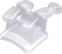 discovery® pearl, bracket en céramique avec crochet, dent 15, torque -7°, angulation 0°, McLaughlin-Bennett-Trevisi** 22