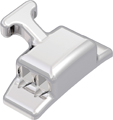 Ortho-Cast, buccal tube DB, double rectangular, tooth 17-16 / 26-27 / 47-46 / 36-37, 0° torque, 0° offset, Standard Edgewise 22