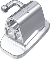 Ortho-Cast, Bukkalröhrchen, Dreifachkombination, Zahn 17-16, -9° Torque, +10° Offset, Slot 18