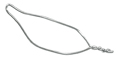 remanium® preformed ligature, round 0.25 mm / 10, short
