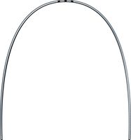dentaflex® ideal arch, maxilla, 8-strand braided, rectangular 0.43 mm x 0.64 mm / 17 x 25