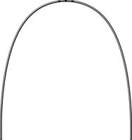 Arc idéal Equire préformé, thermoactif, maxillaire, forme de l’arc : style américain, rond 0,30 mm / 12