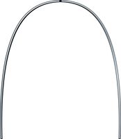 Equire thermo-active, preformed ideal arch, mandible, arch form: American Style, rectangular 0.41 mm x 0.41 mm / 16 x 16
