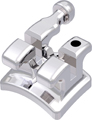 discovery®, Metallbracket mit Häkchen, Zahn 24-25, -7° Torque, 0° Angulation, Roth 18