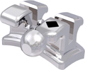 discovery®, Metallbracket mit Häkchen, Zahn 35, -22° Torque, 0° Angulation, Roth 22