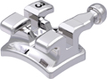 discovery®, Metallbracket mit Häkchen, Zahn 23, -2° Torque, +9° Angulation, Roth 22