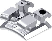 equilibrium® 2, band bracket, tooth 23, -2° torque, +13° angulation, Roth 18