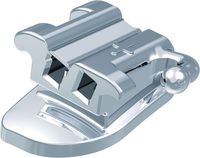 Ortho-Cast M-Series, tube vestibulaire convertible DB, double rectangulaire, dent 26, torque -14°, offset +14°, Roth 18