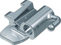 Ortho-Cast M-Series, konvertierbares Bukkalröhrchen, Zweifachkombination, Zahn 47-46, -25° Torque, +8° Offset, Slot 18