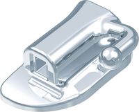 Ortho-Cast M-Series, Bukkalröhrchen DB, einfachvierkant, Zahn 46, 0° Torque, 0° Offset, Standard Edgewise 18