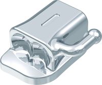 Ortho-Cast M-Series, Bukkalröhrchen, doppelvierkant, Zahn 36-37, -20° Torque, 0° Offset, McLaughlin-Bennett-Trevisi** für 6er, Slot 18