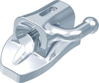 Ortho-Cast M-Series mini, Bukkalröhrchen DB, einfachvierkant, Zahn 37, -30° Torque, 0° Offset, Roth 18