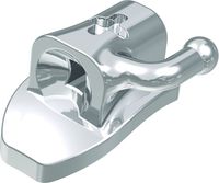 Ortho-Cast M-Series mini, Bukkalröhrchen DB, einfachvierkant, Zahn 17, 0° Torque, 0° Offset, Ricketts® Universal 18