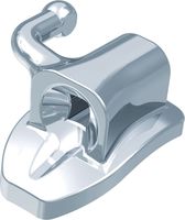 Ortho-Cast M-Series mini, Bukkalröhrchen DB, einfachvierkant, Zahn 27, 0° Torque, 0° Offset, Ricketts® Universal 18
