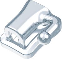 Ortho-Cast M-Series mini, buccal tube DB, single rectangular, tooth 47, 0° torque, 0° offset, Standard Edgewise 18