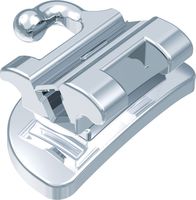 Ortho-Cast M-Series, konvertierbares Bukkalröhrchen, einfachvierkant, Zahn 36-37, -30° Torque, +4° Offset, Roth 22