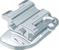Ortho-Cast M-Series, konvertierbares Bukkalröhrchen DB, doppelvierkant, Zahn 46, -30° Torque, +4° Offset, Roth 22