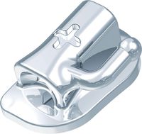 Ortho-Cast M-Series, Bukkalröhrchen DB, einfachvierkant, Zahn 16, -14° Torque, +14° Offset, Roth 22
